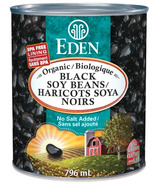 Haricots de soja noirs biologiques de Eden Foods