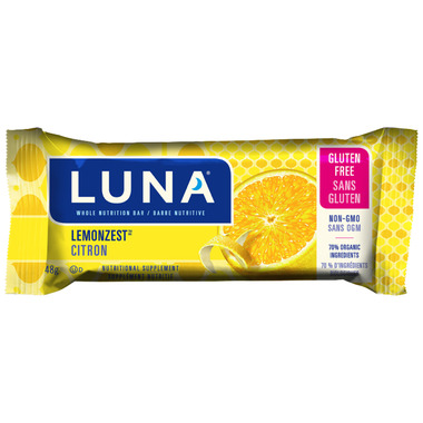 Luna Lemon Zest Bars Luna Lemon Zest Bars