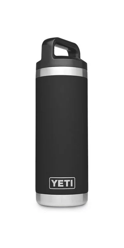 Buy YETI Rambler Bottle Black at Free Shipping $35+ in