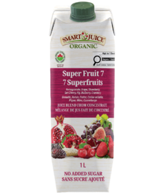 Smart Juice Organic Super Fruit 7 Juice Blend