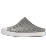 Native Shoes Souliers Jefferson, gris et blanc