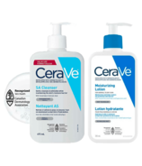 CeraVe Ensemble nettoyant et lotion hydratante