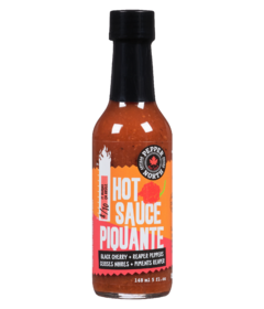 Pepper North Black Cherry & Reaper Peppers Hot Sauce