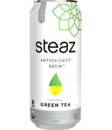 Steaz Iced Teaz Organic Zero Calorie Green Tea Half and Half 