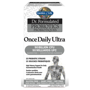 Garden of Life Dr. Formulated Probiotics Once Daily Ultra Garden of Life Dr. Formulated Probiotics Once Daily Ultra
