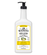 Lotion hydratante pour le corps J.R. Watkins, pompe à crème au citron