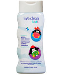 Live Clean Kids nettoyant pour le corps et les cheveux pour enfants aux baies mélangées