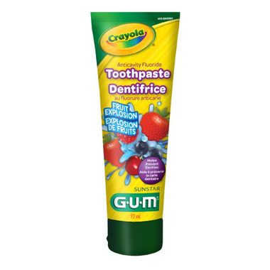 crayola fruit explosion toothpaste