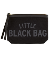 Bella Sleep + Spa Canvas Pouch Little Black Bag