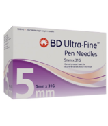BD Stylos à insuline Ultra-fine 5 mm 31G