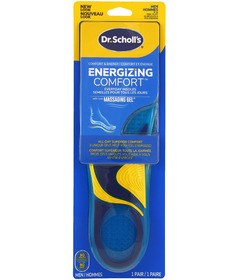 Dr. Scholl's Energizing Comfort Massaging Gel Insoles For Men