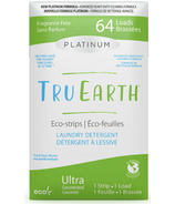 Tru Earth Platinum Eco- Strips Laundry Detergent Fragrance-Free