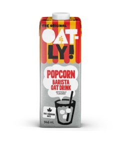 Oatly Barista Popcorn Oat Drink