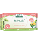 Aleva Naturals Bamboo Baby Wipes Sensitive Fragrance Free