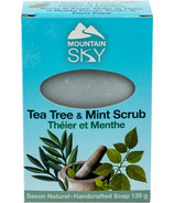 Mountain Sky Tea Tree & Mint Scrub Bar Soap