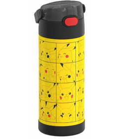 Thermos Stainless Steel FUNtainer Water Bottle with Straw Pokemon