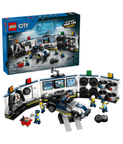 LEGO City Custom Police Car Garage Toy Set for Real Life Heroes