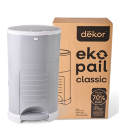 Dekor Eko Classic Diaper Pail Gray