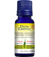 Divine Essence Rosemary Cineole Type Organic Essential Oil