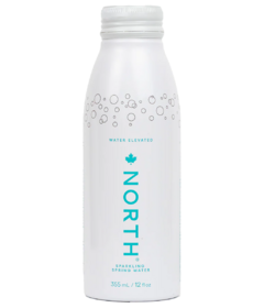 North Water Sparkling Spring Water Bottle