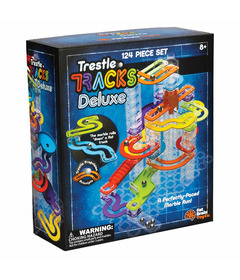 Fat Brain Toys Trestle Tracks Deluxe Set
