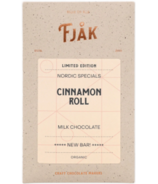 Fjak Milk Chocolate Bar Cinnamon Roll 45%