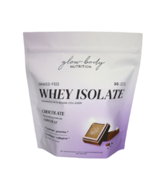 Glow Body Grass-Fed Whey Isolate + Collagen Chocolate