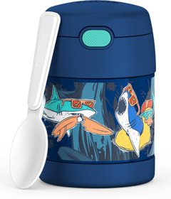 Thermos Stainless Steel FUNtainer Food Jar with Spoon Surfin Sharks