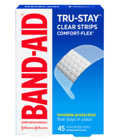 Band-Aid Clear Comfort-Flex Bandages
