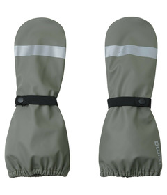 Reima Kura Rain Mitts Greyish Green