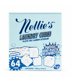 Nellie's Laundry Cubes Pre-Measured Laundry Detergent Tin