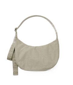 BAGGU Medium Nylon Crescent Bag Celadon