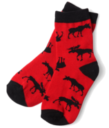 Hatley Red Moose Kids Socks