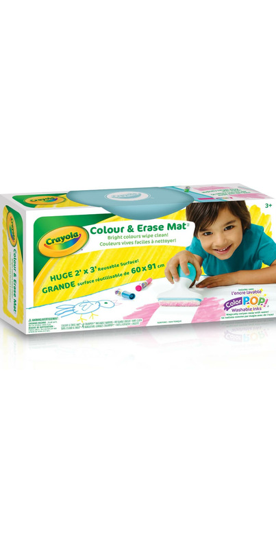 Buy Crayola Colour & Erase Mat at Well.ca | Free Shipping $49+ in Canada