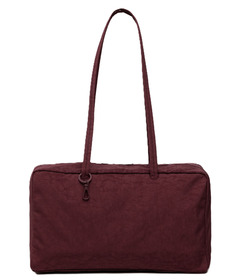 BAGGU Nylon Bowler Bag Mahogany