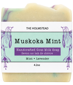 The Holmstead Bar Soap Muskoka Mint