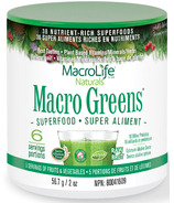 MacroLife Naturals Macro Greens Nutrient Rich Superfood 