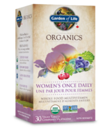 Garden of Life Organics Women's Once Daily Multivitamin 