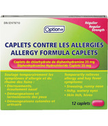 Option+ Allergy Formula Caplets 5mg