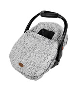 JJ Cole Cuddly Car Seat Cover Gray