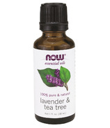 NOW Essential Oils Lavender & Tea Tree Oil Blend