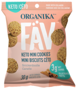 Organika mini biscuits à la cannelle keto FAV