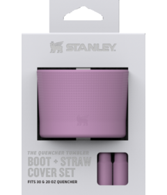 Stanley The Quencher Tumbler Boot + Straw Cover Lilac