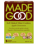 MadeGood Mini biscuits tendres aux pommes et cannelle