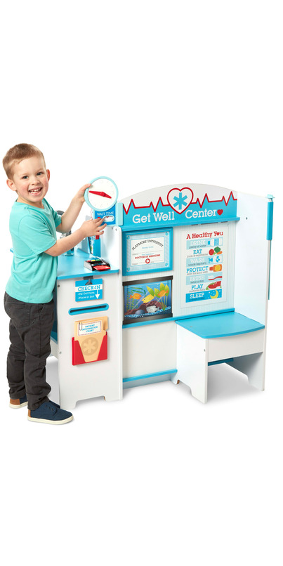 melissa and doug doctor play set