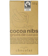 Galerie au Chocolat Barre de Chocolat Noir avec des Grués de Cacao