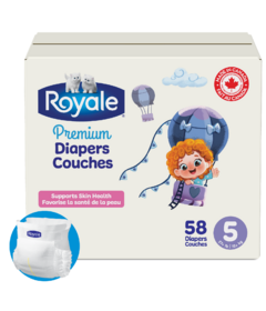 Royale Baby Diapers Club Box Size 5