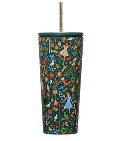 Corkcicle Cold Cup Rifle Paper Co. Nutcracker Green