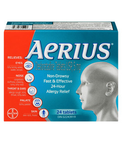 AERIUS Fast Relief Non-Drowsy Allergy Medicine