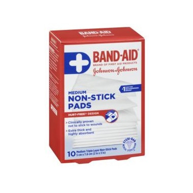 Johnson & Johnson First Aid Non-Stick Pads Johnson & Johnson First Aid Non-Stick Pads